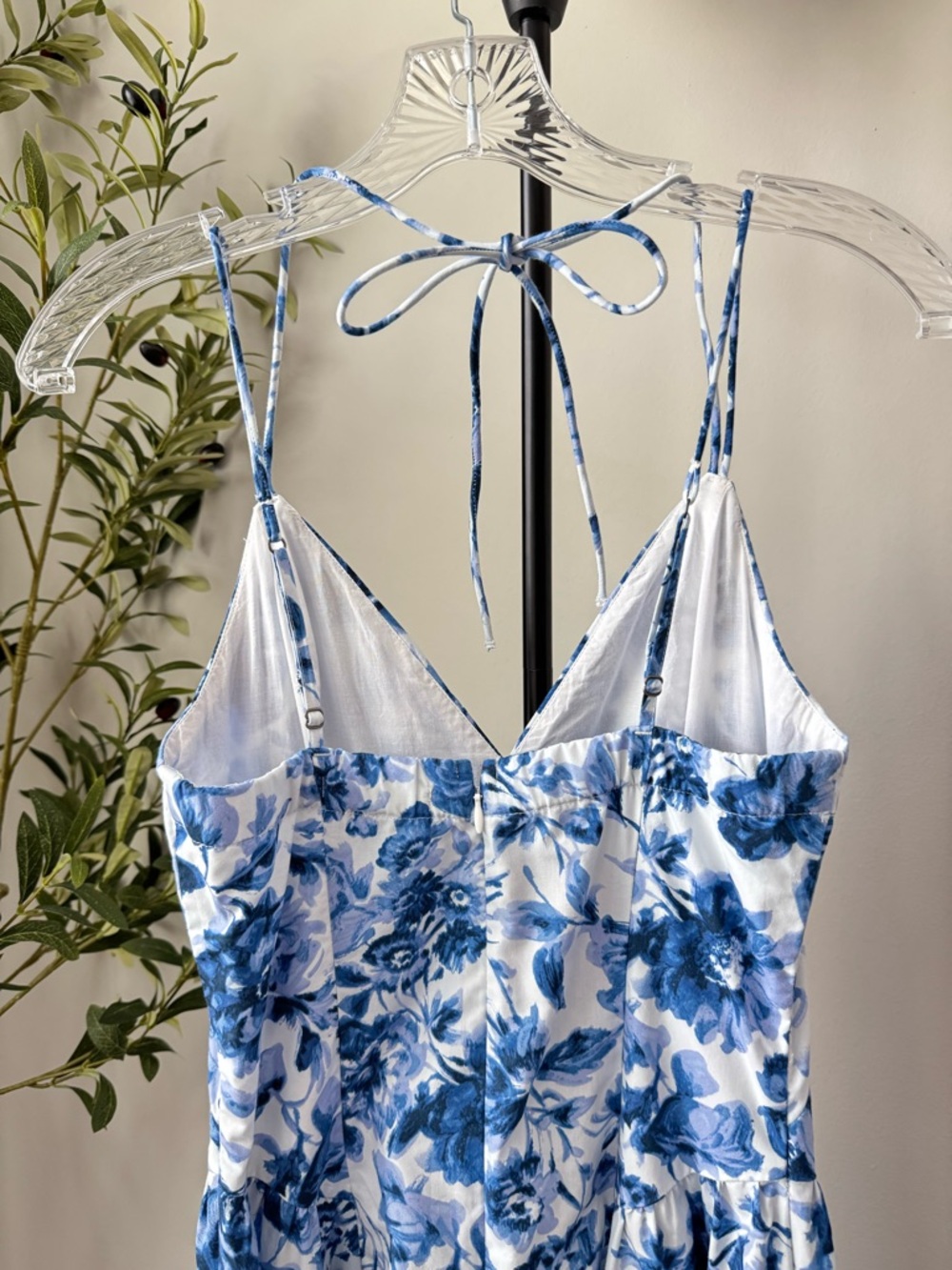 Abercrombie & Fitch Strappy Plunge Corset Maxi Dress - Picture 6 of 10